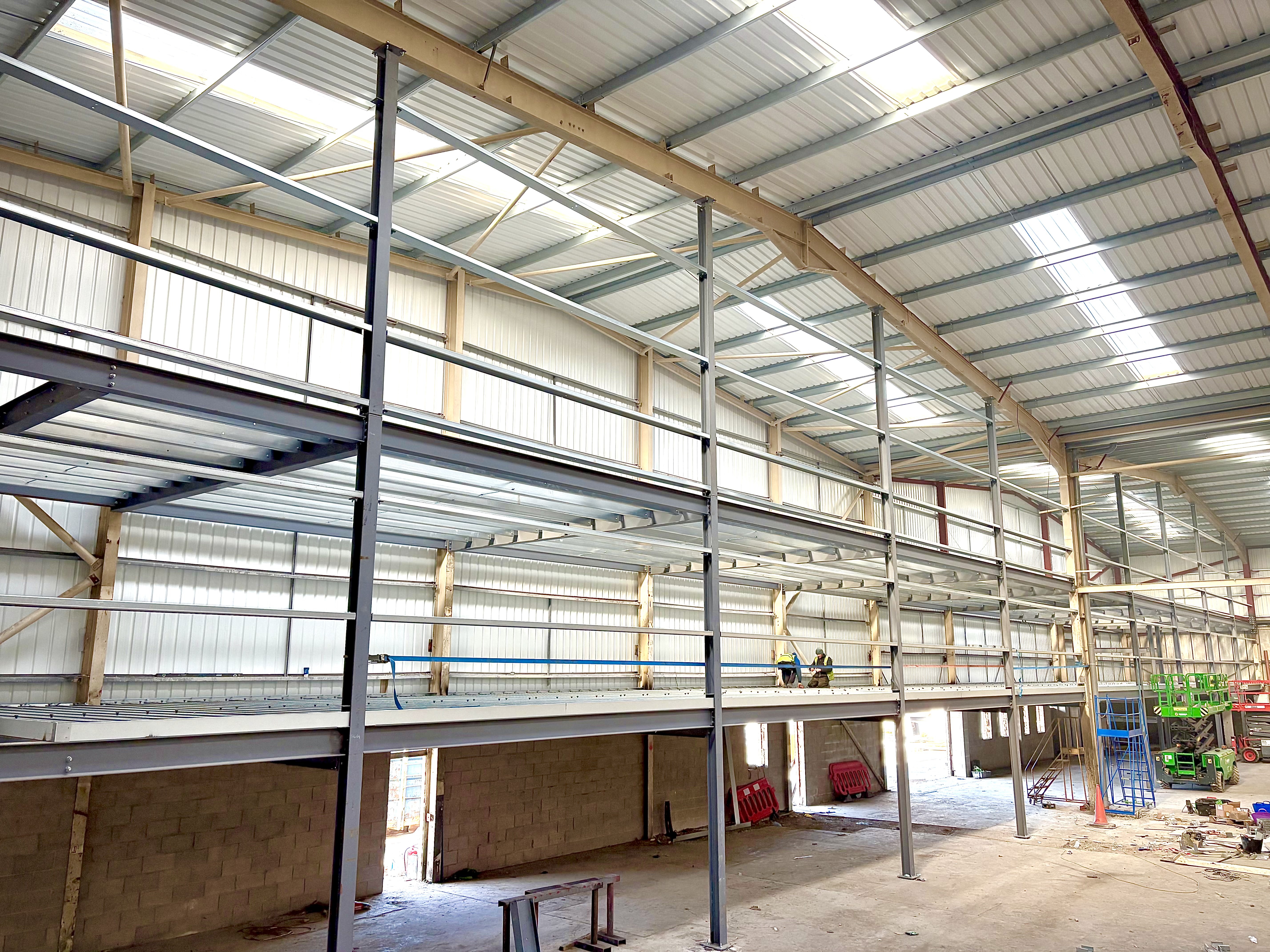 Completed steel frame project 9